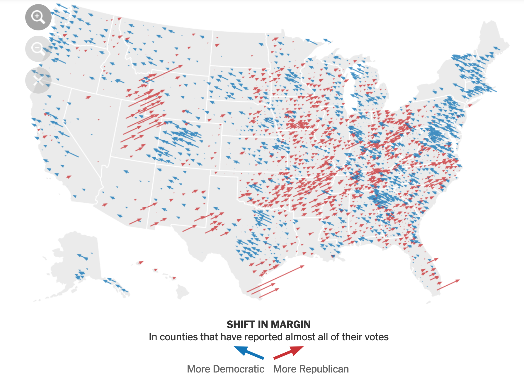 nytimes 2018 election results